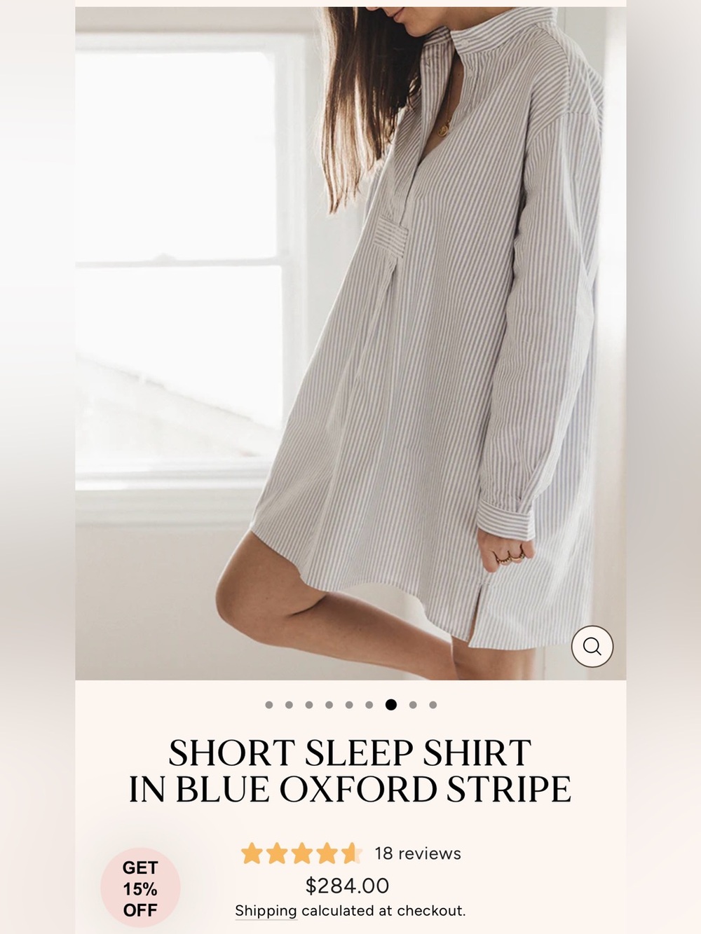 The Sleep Shirt, OSFM, Short Length, NWOT